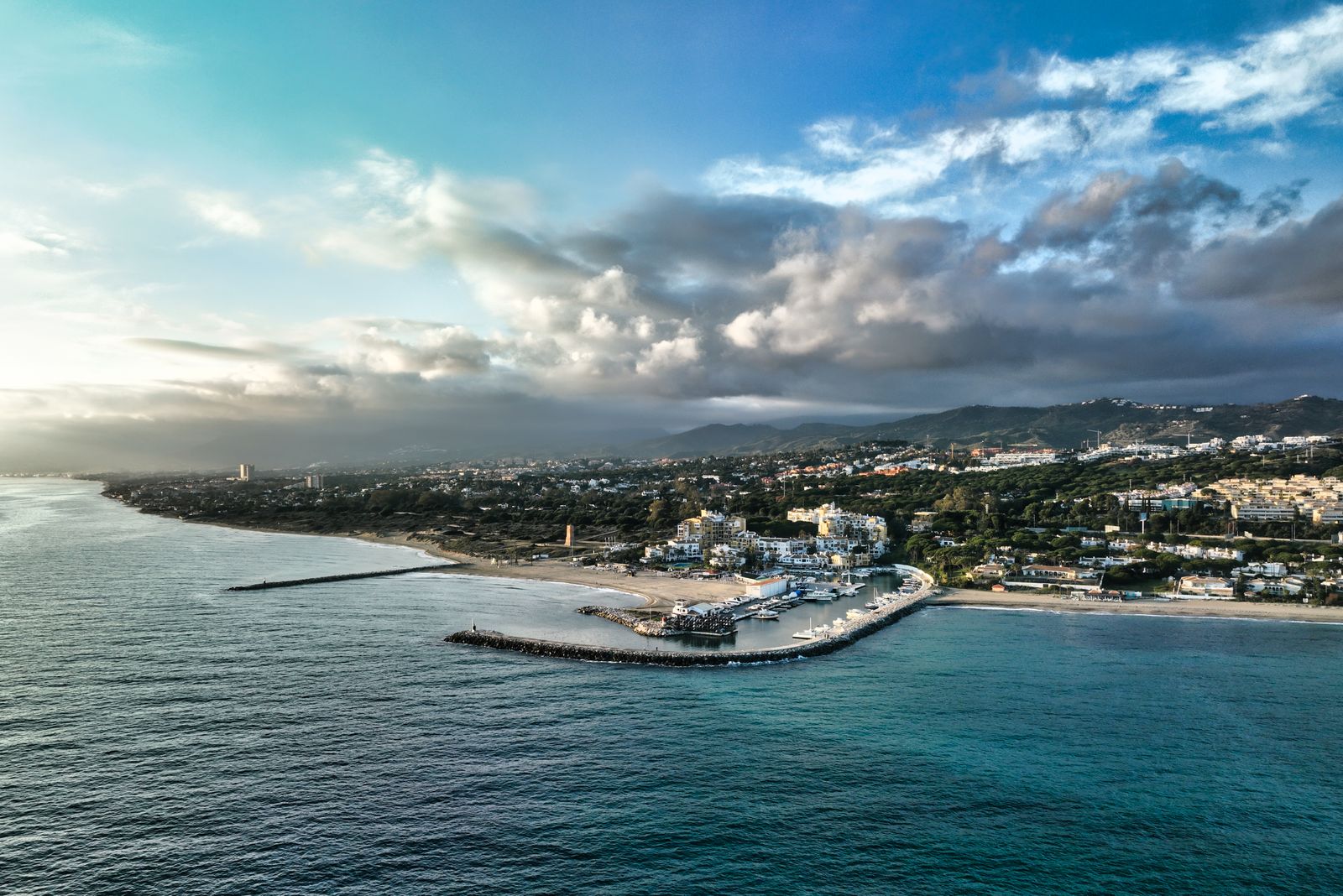 Illustrative view of Marbella, Spain; this is not a photograph of Ocean Clinic Marbella